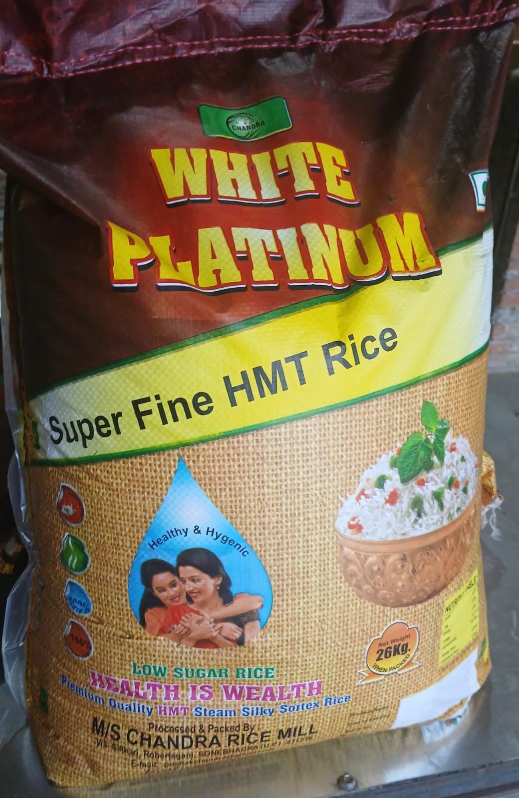 White Platinum Chawal